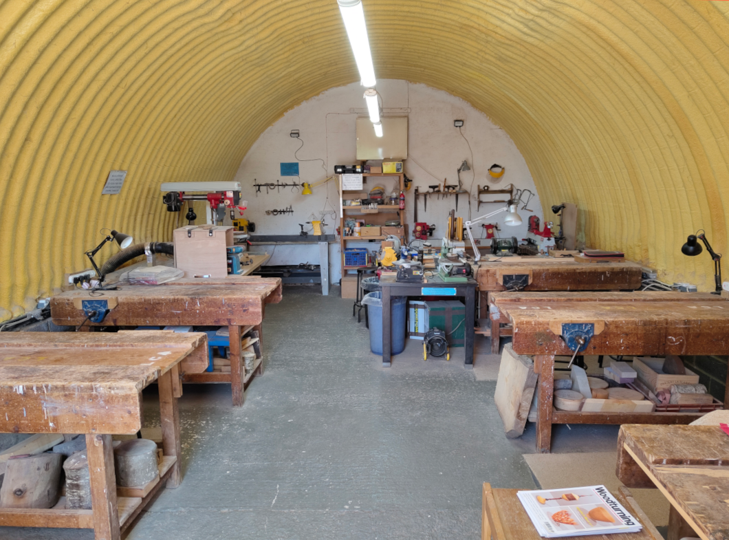 picture of inside workshop